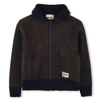 Gebreid vest met rits TIMBERLAND BOY