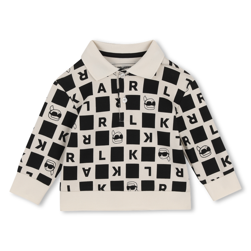 Polo- en broekset KARL LAGERFELD KIDS 
                        JONGEN