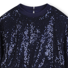 Bi-materiaal jurk BILLIEBLUSH 
                    GIRL