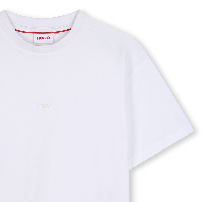 T-shirt met korte mouwen HUGO 
                        BOY