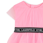 Formele jurk KARL LAGERFELD KIDS 
                    GIRL