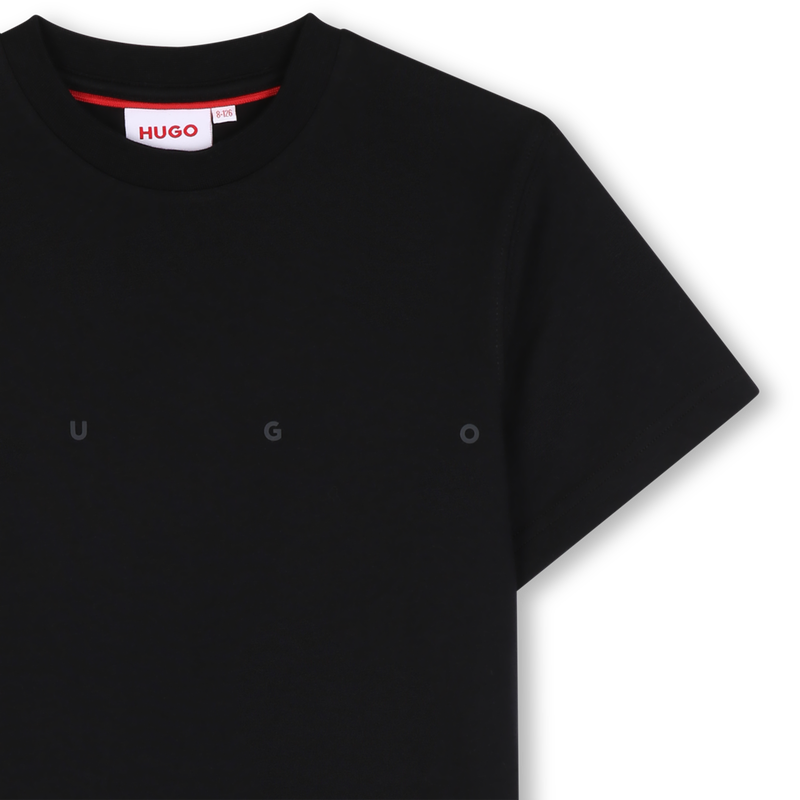 T-shirt met korte mouwen HUGO 
                        BOY