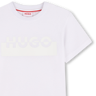 T-shirt met korte mouwen HUGO 
                    BOY
