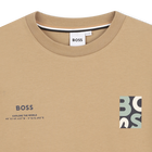 T-shirt met korte mouwen BOSS 
                    BOY