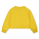 Sweatshirt van fleecekatoen MARC JACOBS 
                    GIRL