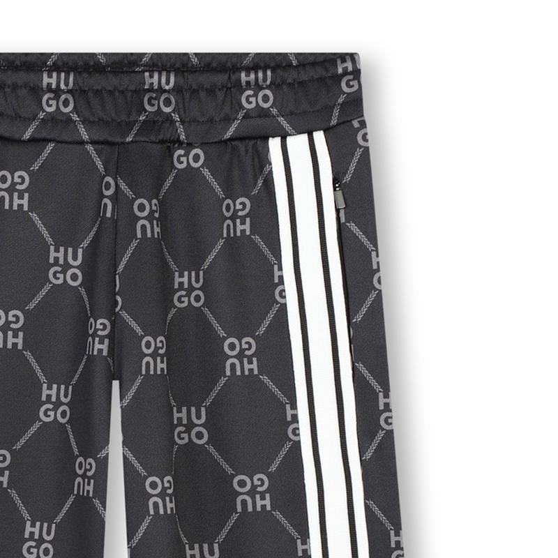 Fleece joggingbroek HUGO 
                        GIRL