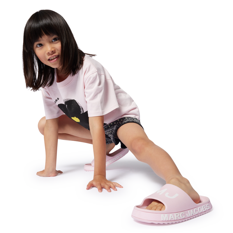 Slippers in twee kleuren MARC JACOBS 
                        GIRL