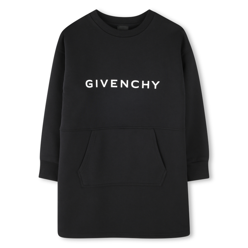 Rechte jurk van joggingstof GIVENCHY 
                        GIRL