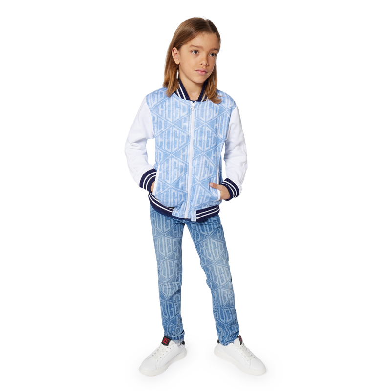 Aansluitende 5 pocket jeans HUGO 
                        BOY