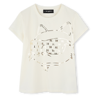 T-shirt met korte mouwen KARL LAGERFELD KIDS 
                    GIRL