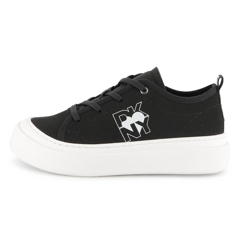 Canvas sneakers met veters DKNY 
                        GIRL