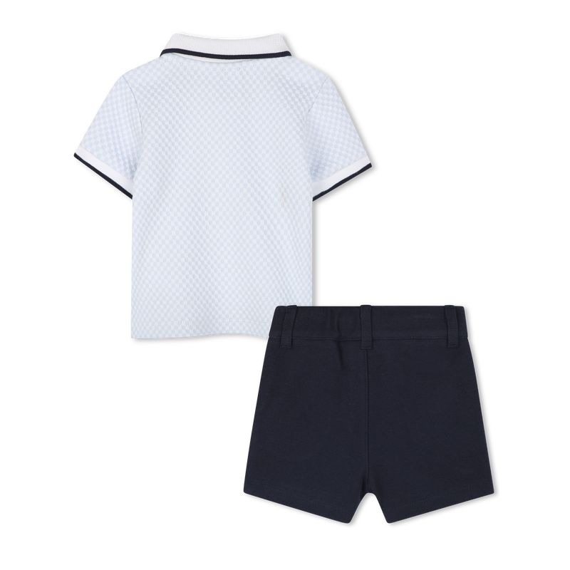 Ensemble short en polo BOSS 
                        BOY