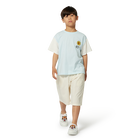 Effen katoenen bermuda KENZO KIDS 
                    BOY