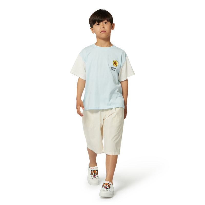 Effen katoenen bermuda KENZO KIDS 
                        BOY
