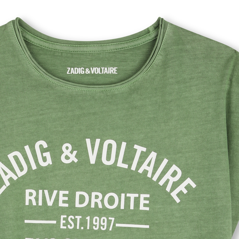 T-SHIRT MET KORTE MOUWEN ZADIG & VOLTAIRE 
                        GIRL