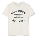 T-shirt met korte mouwen ZADIG VOLTAIRE 
                    UNISEX