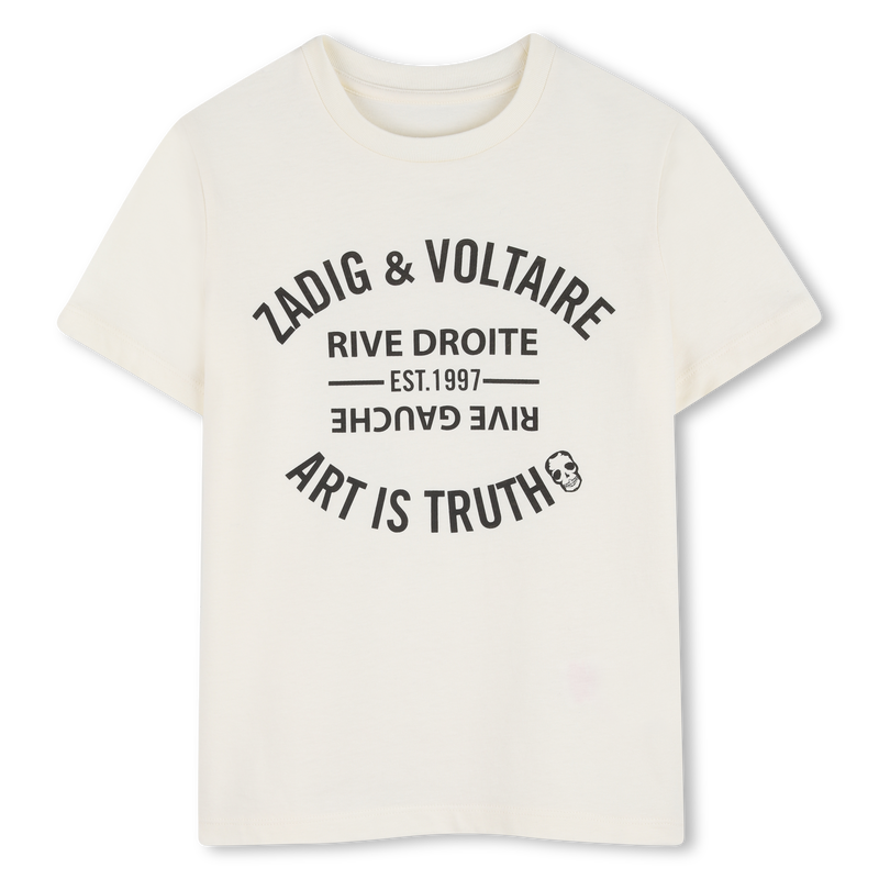 T-SHIRT MET KORTE MOUWEN ZADIG & VOLTAIRE 
                        UNISEX