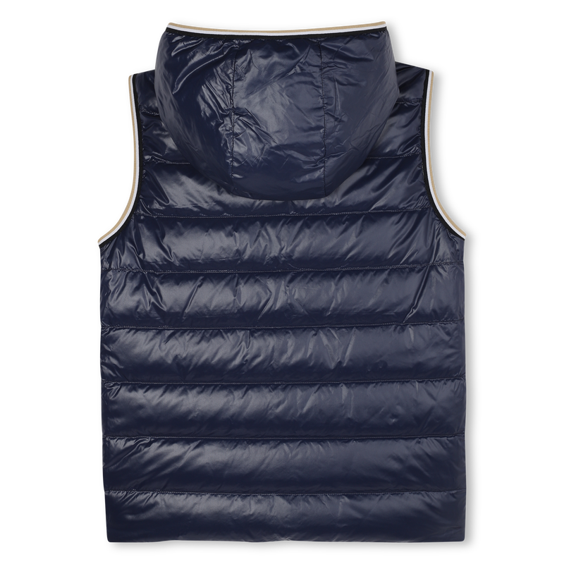 Gewatteerd jack met capuchon in flanne-effect BOSS 
                        BOY