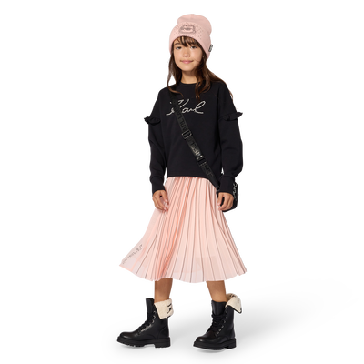 Lange rok KARL LAGERFELD KIDS GIRL