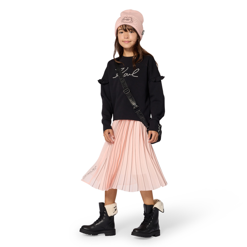 Lange rok KARL LAGERFELD KIDS 
                        GIRL