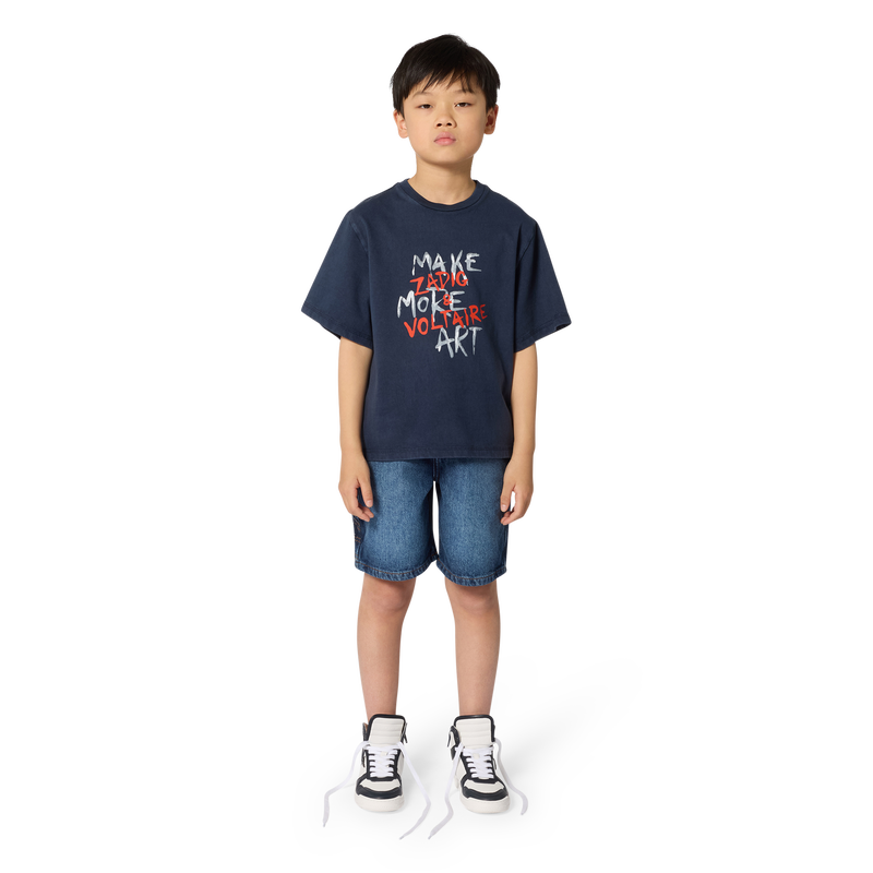 T-SHIRT MET KORTE MOUWEN ZADIG & VOLTAIRE 
                        BOY