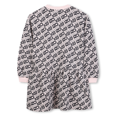 Fleece jurk KENZO KIDS GIRL