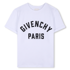 T-shirt met korte mouwen, WIT, hi-res