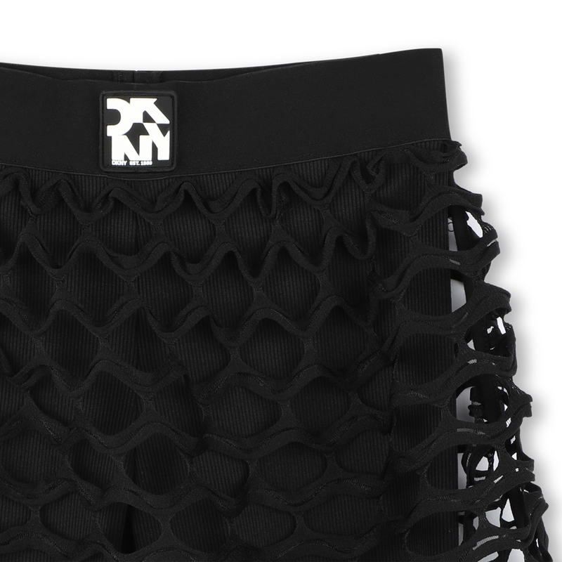 Skort uit twee stoffen DKNY 
                        GIRL