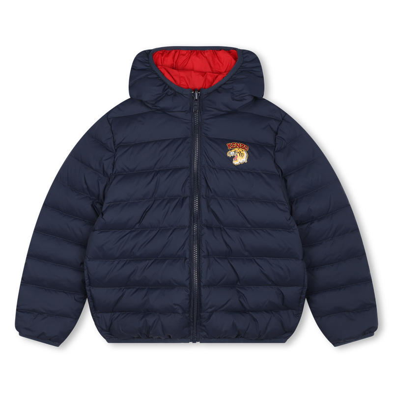 Waterdichte omkeerbare anorak KENZO KIDS 
                        UNISEX