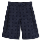 Bermuda met jacquardpatroon KENZO KIDS 
                    BOY
