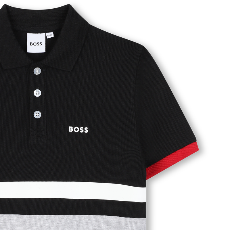 Katoenen poloshirt BOSS 
                        BOY