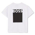 T-shirt met korte mouwen BOSS 
                    BOY