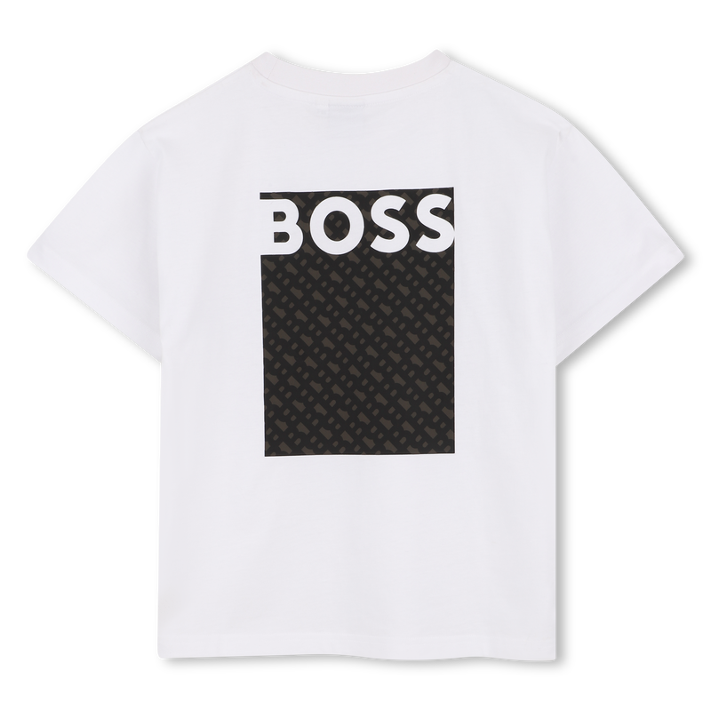 T-shirt met korte mouwen BOSS 
                        BOY