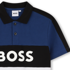 POLO MET KORTE MOUWEN BOSS 
                    JONGEN