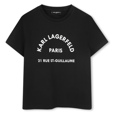 T-shirt met korte mouwen KARL LAGERFELD KIDS BOY