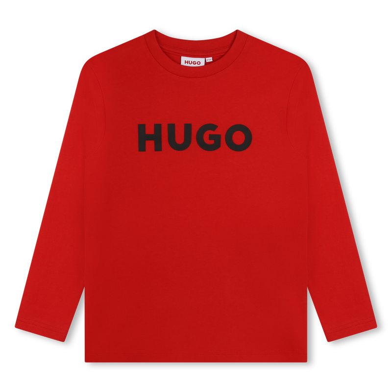 T-shirt met lange mouwen HUGO 
                        BOY