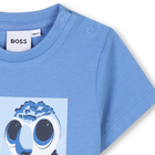 T-shirt met korte mouwen BOSS 
                    BOY