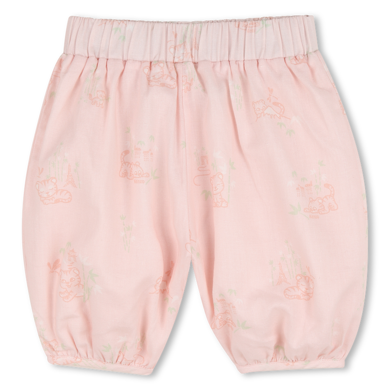 SET T-SHIRT, PYJAMA EN HOOFDBAND KENZO KIDS 
                        GIRL