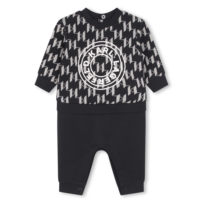 Jumpsuit met print KARL LAGERFELD KIDS 
                        BOY