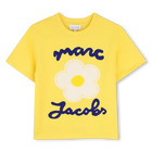 T-shirt met korte mouwen, GEEL, hi-res