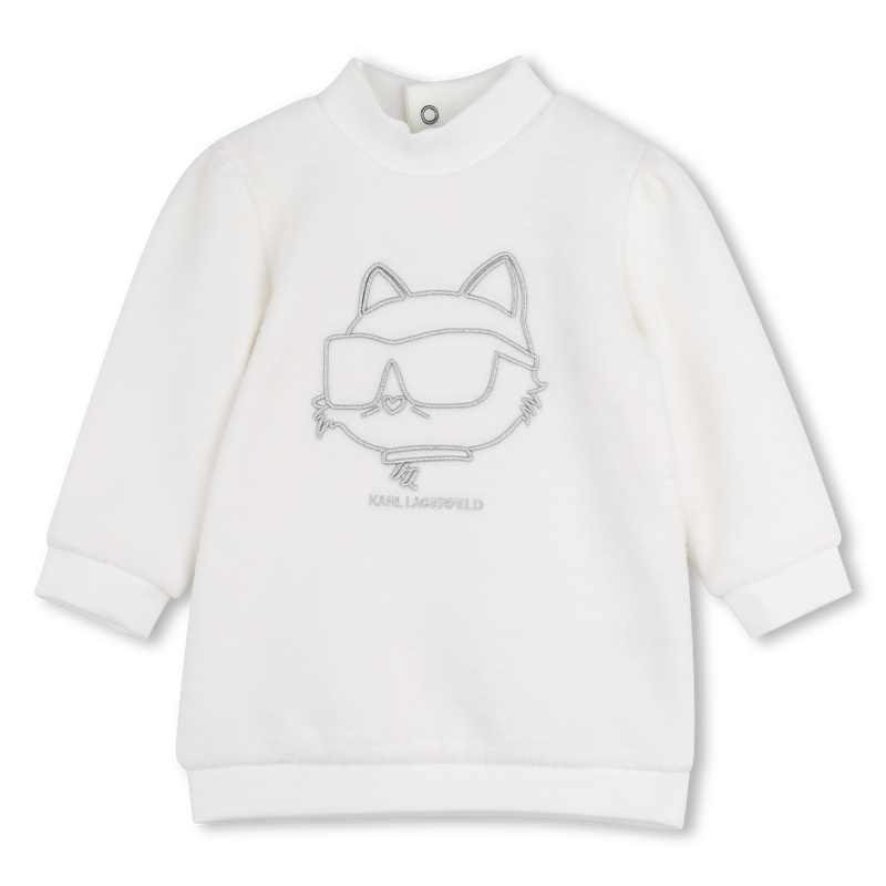 Complete set van jurk en broek KARL LAGERFELD KIDS 
                        MEISJE