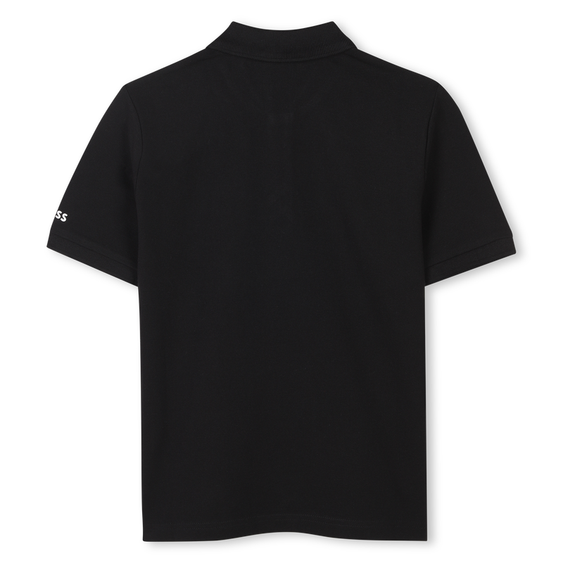 Polo met gestreepte bies BOSS 
                        BOY