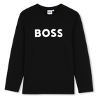 T-shirt met lange mouwen BOSS 
                    JONGEN