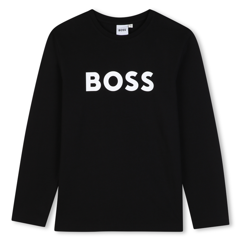 T-shirt met lange mouwen BOSS 
                        JONGEN