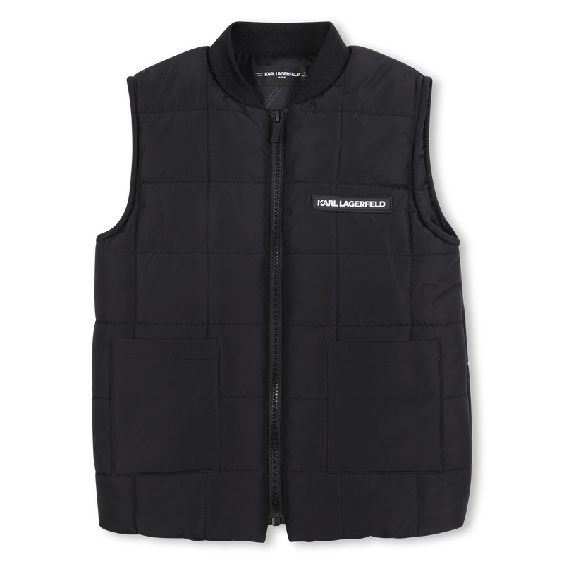 Mouwloos donsjack KARL LAGERFELD KIDS 
                        BOY