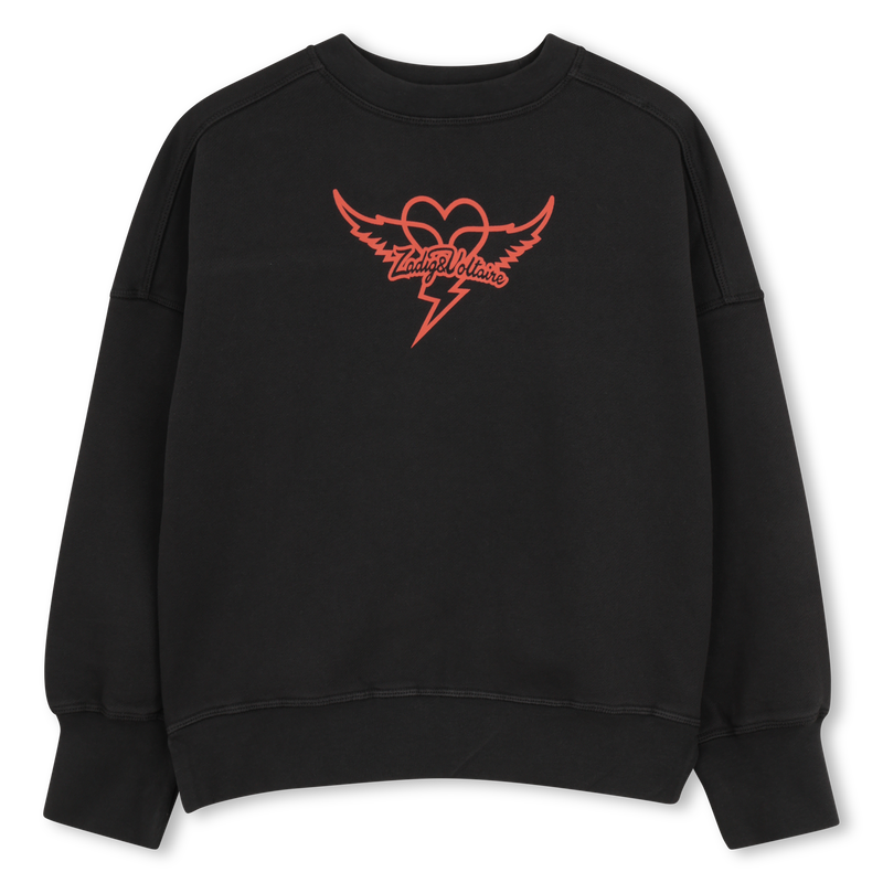 SWEATSHIRT MET RONDE HALS ZADIG & VOLTAIRE 
                        GIRL