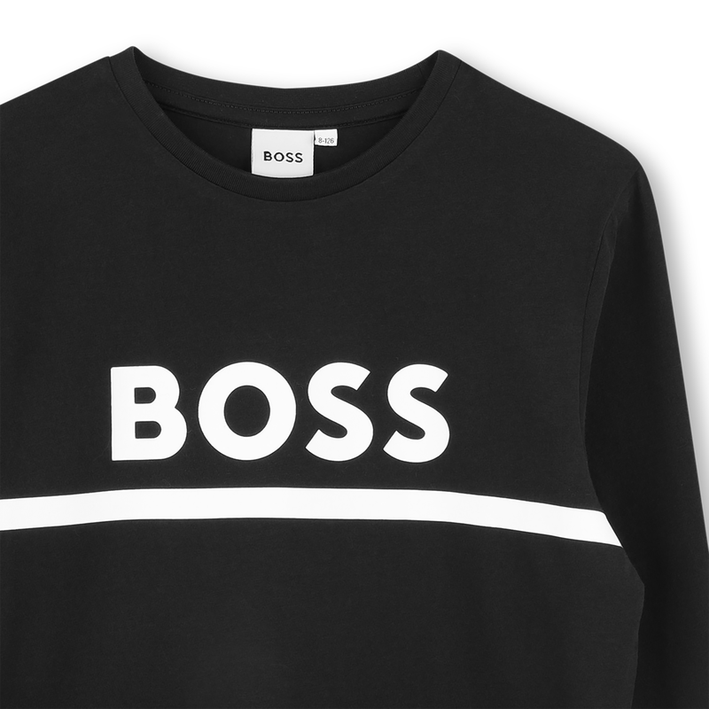T-shirt met lange mouwen BOSS 
                        BOY