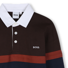Polo met lange mouwen BOSS 
                    BOY