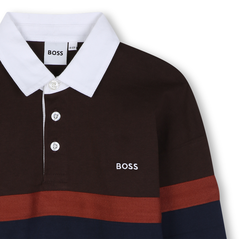 Polo met lange mouwen BOSS 
                        BOY