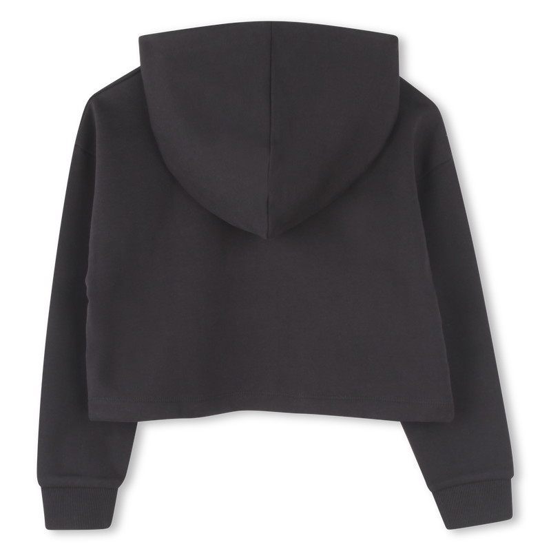 Korte fleece sweater MARC JACOBS 
                        MEISJE